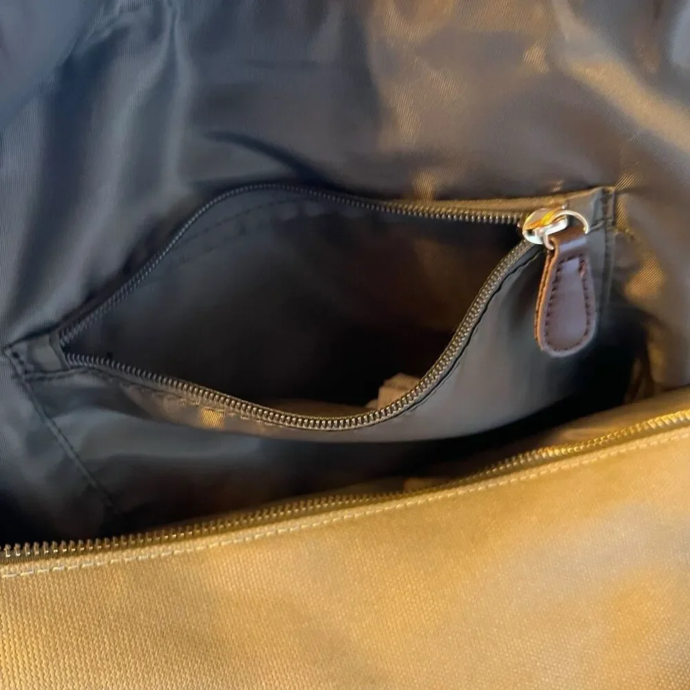 Django Dachshund Dog Carrier Bag Waxed Canvas Olive Size Medium